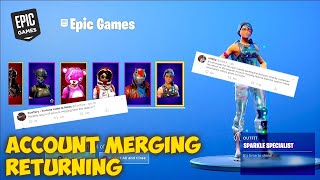 FORTNITE ACCOUNT MERGE RETURNING LEAKED BY HYPEX AND FORTORY! (Fortnite Account Merging)