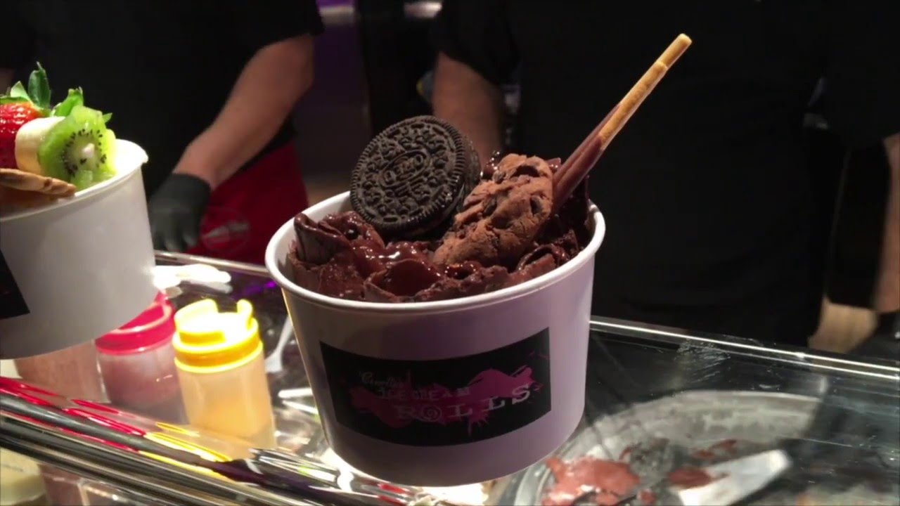 Jetzt auch in Frankfurt Ice Cream Rolls YouTube