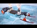 Defying the Cold: Electric Skateboarding Across Ice