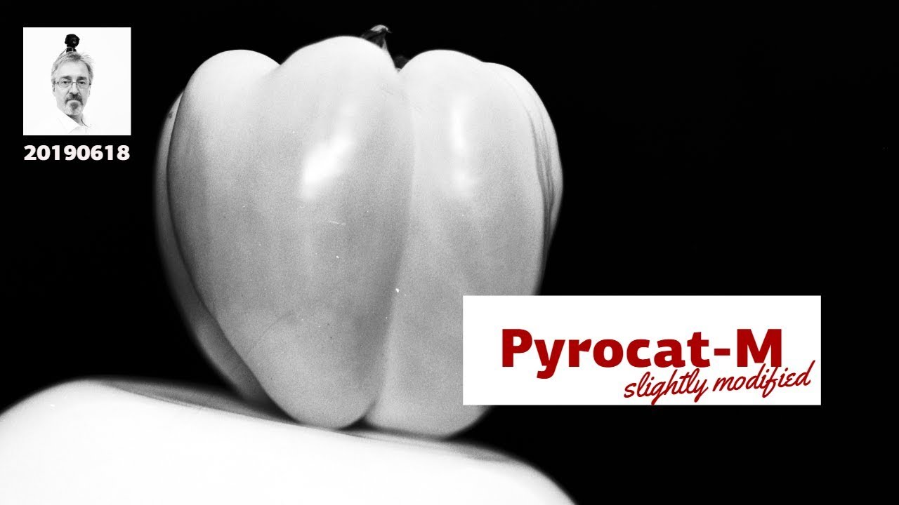 Modified Pyrocat-M developer - YouTube