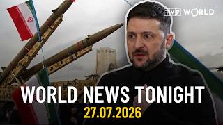 Kyiv–Tehran tensions flare up after strike on alleged gun-running ship | World News Tonight