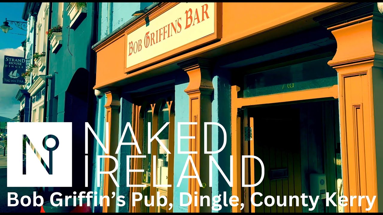 ТЩАТЕЛЬНО ОТРЕСТАВРИРОВАННЫЙ паб Боба Гриффина в Дингле, графство Керри. Жемчужина в ирландской а...