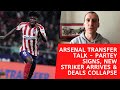 Arsenal transfer talk - Partey signs, new striker Moller joins, deals collapse and Ozil to be axed?