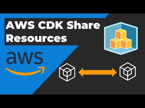 AWS CDK share resources between stacks