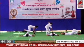YUVA MAHOTSAV 2018 MIME EVENT DAY 1