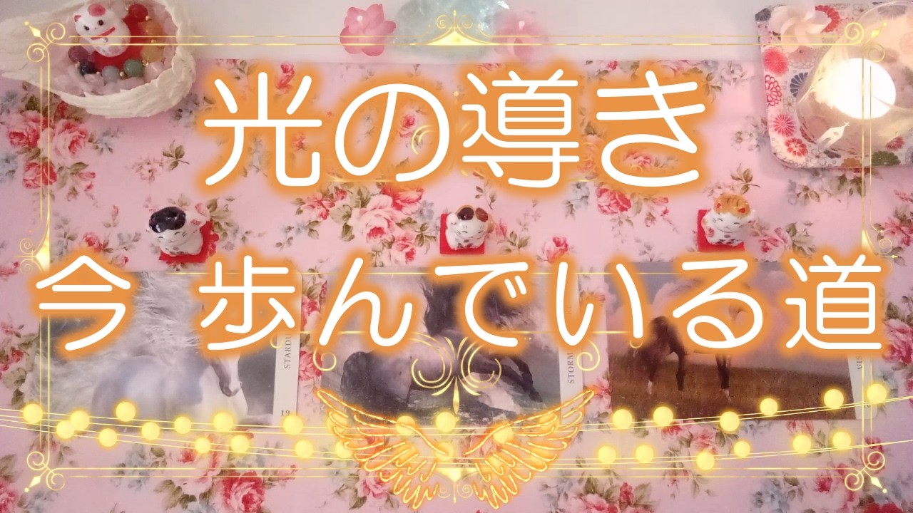 233.eriko耳olacle👼「光の導き🌟今✨ 歩んでいる道」どんな時も光のガイドが導いています!✨👼🌟進化のために🌳癒しと希望🍀💕🌈オラクル🔮タロット🃏ルノルマン🌸❤️🍀💐