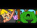 Hulk vs Naruto #hulk #naruto #fight #animation