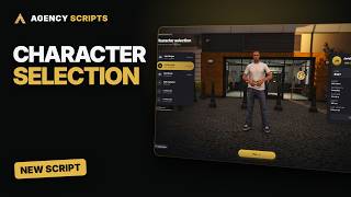 Agency Multicharacter | Cinematic FiveM Character Selection (QBCore, Qbox, ESX, Standalone)