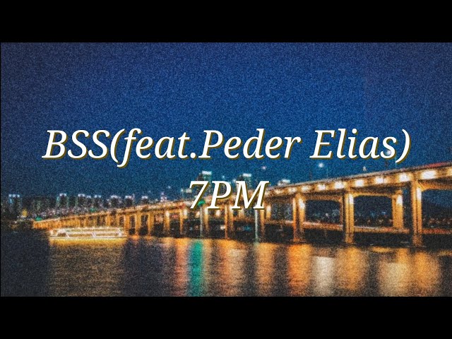 💜 부석순 - 7PM(feat. Peder Elias) [가사/lyrics/해석/번역/translation/한국어/eng/kor] class=