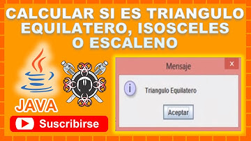 Calcular si es Triangulo Equilatero, Isosceles o Escaleno NetBeans