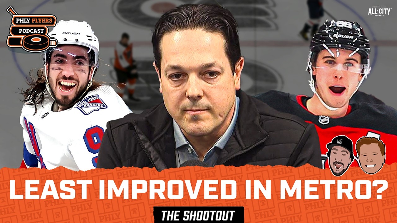 Are Briere's Flyers LEAST Improved Team In Metropolitan Division? Discussing Free Agency & Offseason