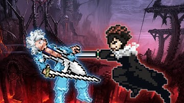 Toshiro TYBW(New) VS Aizen TYBW V2(Resprite) in Jump Force Mugen