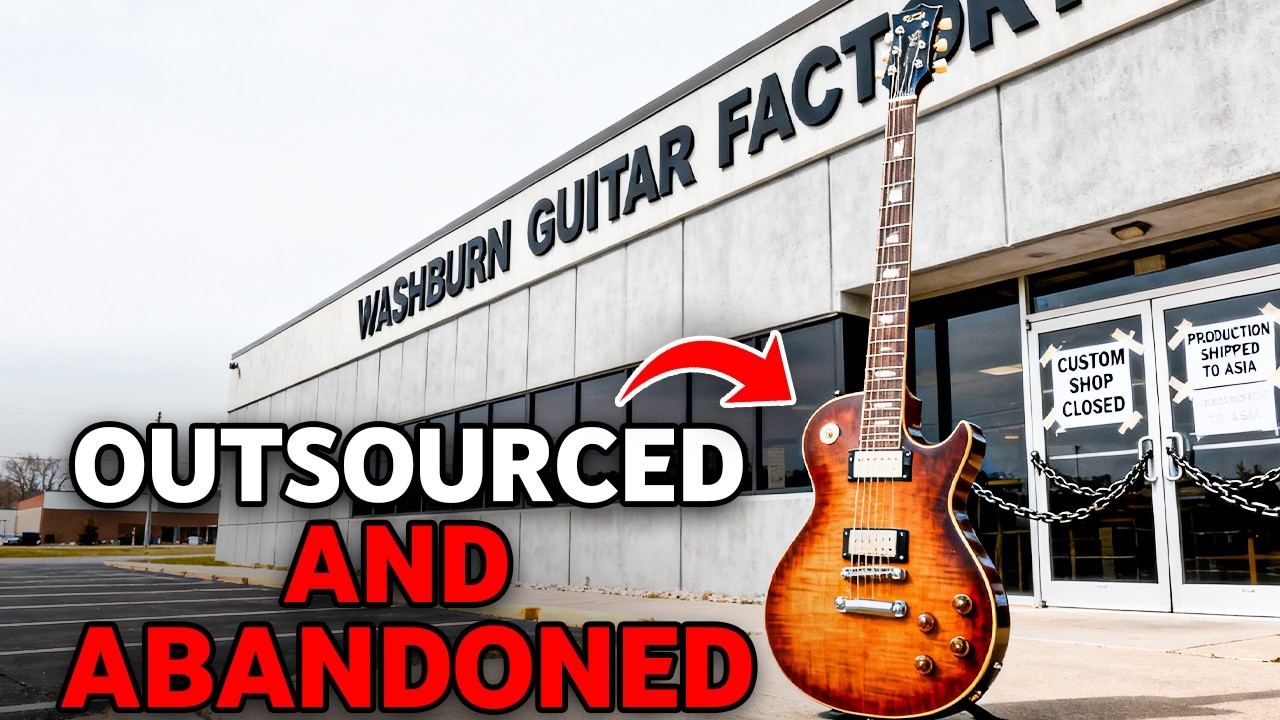 The Silent Washburn Plant: How America’s Working-Class Guitar Empire Was Outsourced