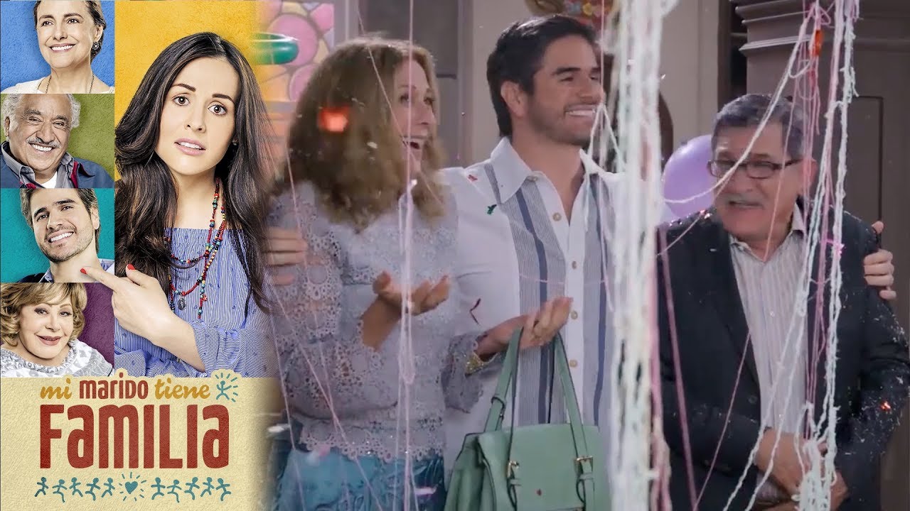 Los padres adoptivos de Robert conocen a los Córcega | Mi marido tiene familia - Televisa