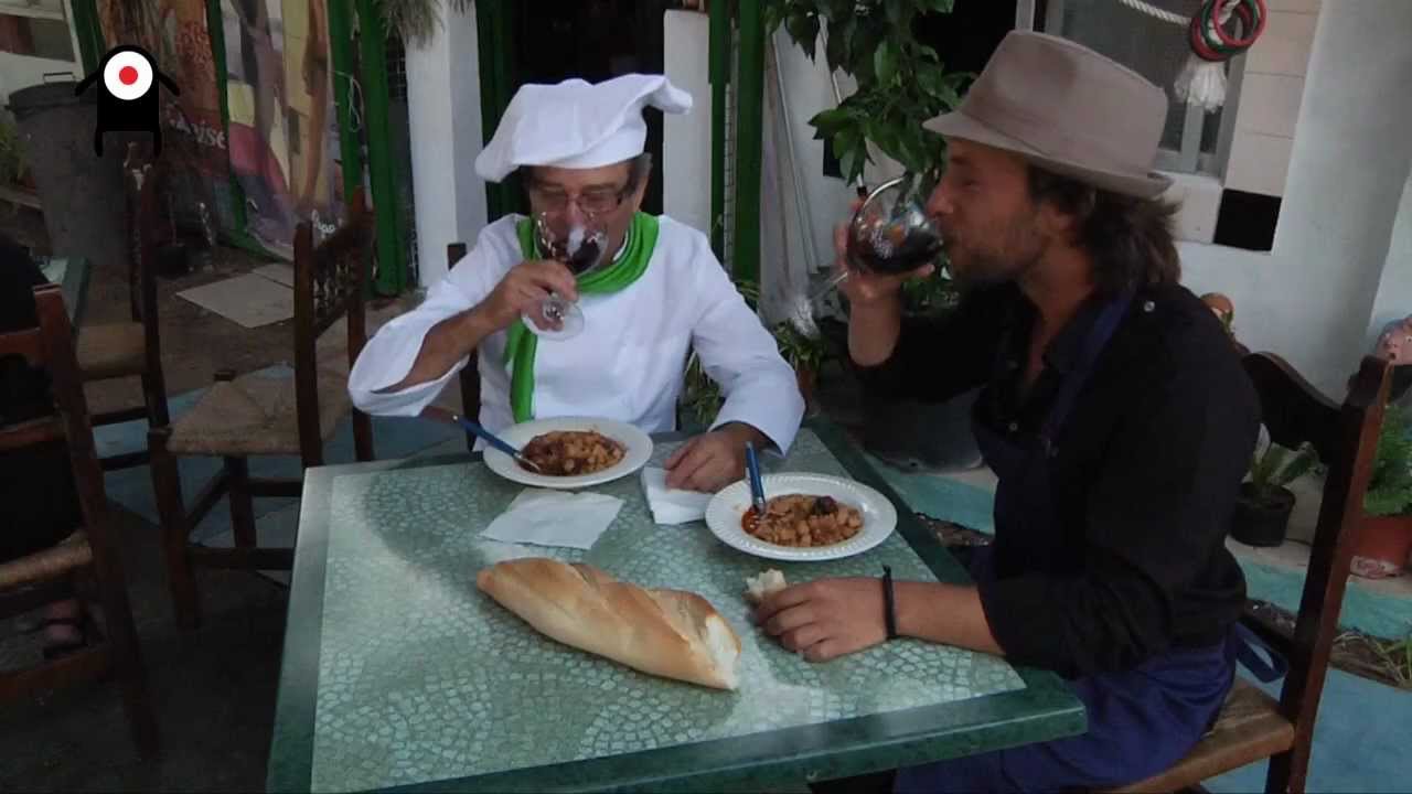 EL ULTIMO BRINDIS DE PABLO ALBUERNE Y EL COCINERO DE ROTA.