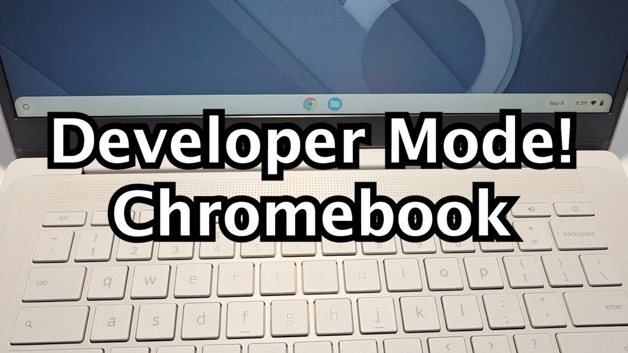 Google Dedede Computer Chromebook: How to Enable Developer Mode! - YouTube