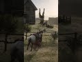 Funny crash into uncle on RDR2#rdr2 #funny #shorts