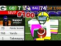 MY 100TH FOOTBALL FUSION MVP! (IMPOSSIBLE LIVE COMEBACK ATTEMPT)