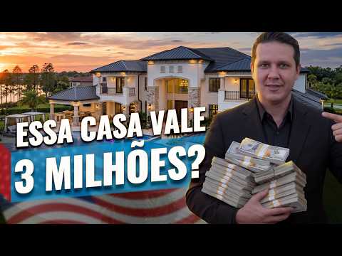 O QUE VOCÊ COMPRA COM 3 MILHÕES DE DÓLARES EM WINTER GARDEN (ORLANDO)