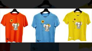@ 75🐘 elephant print T shirt/3d printed t-shirts amazon/fancy T shirt/Womens 3D T-Shirts haul DIY