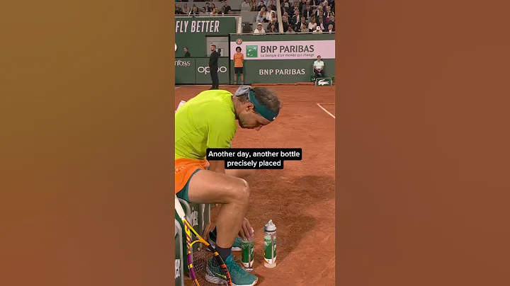 It takes precision to be the King of Clay 🤏👑 #shorts #rafaelnadal #rolandgarros