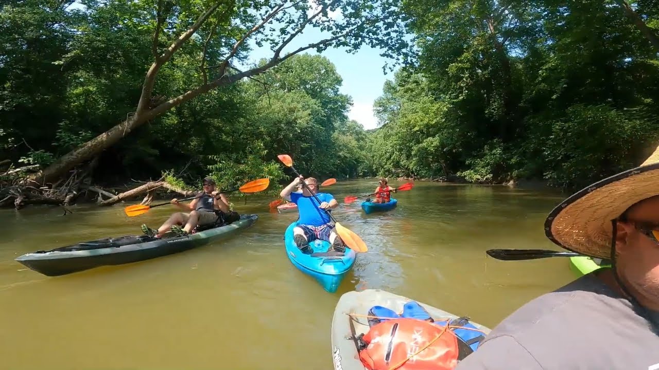 July Kayaking on the Little Coal River (Almost Heaven, West Virginia