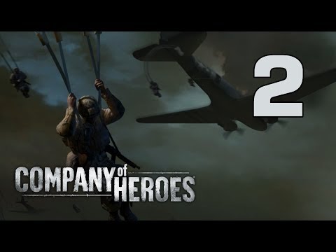 Видео: Прохождение Company of Heroes #2 - Вьервиль [Высадка в Нормандии][Эксперт]