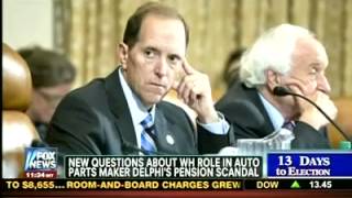 Obama Questioned in Delphi Pension Scandal