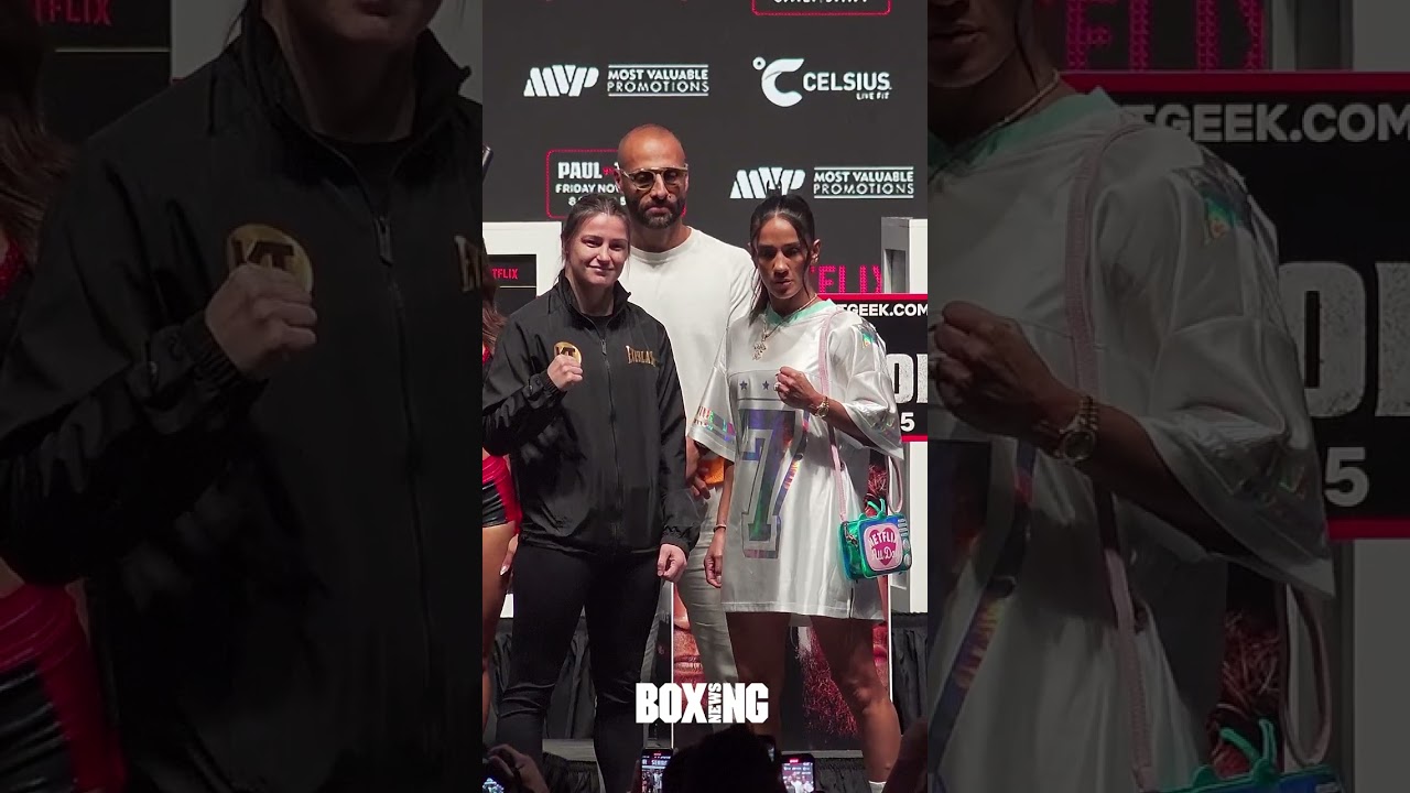 Katie Taylor vs Amanda Serrano Rematch Face-Off