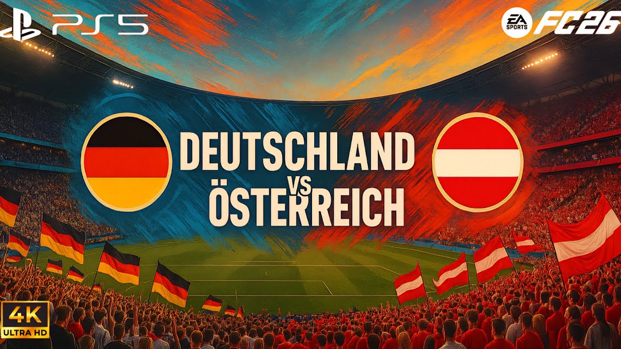FC26  🇩🇪 Deutschland vs Österreich 🇦🇹 | Internationale Simulation | PS5™