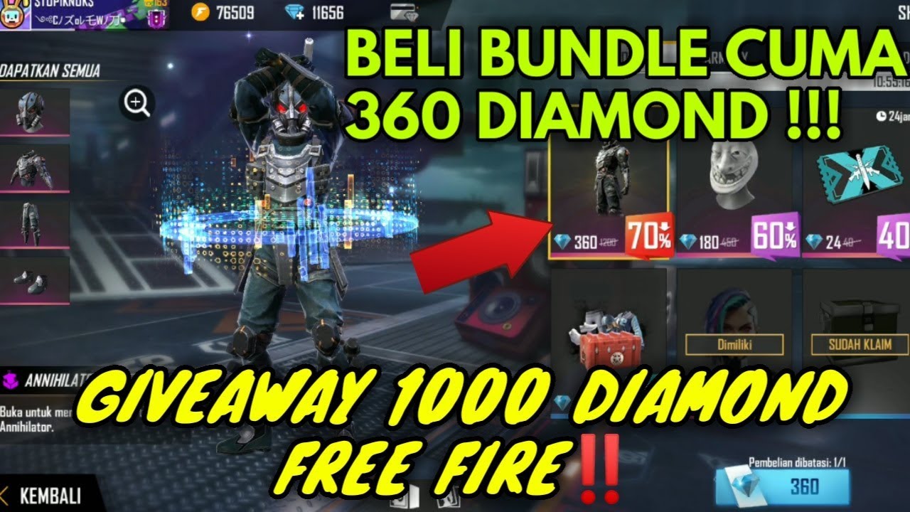 Diskon FF Hingga 75%: Trik Rahasia Beli Diamond Free Fire Murah