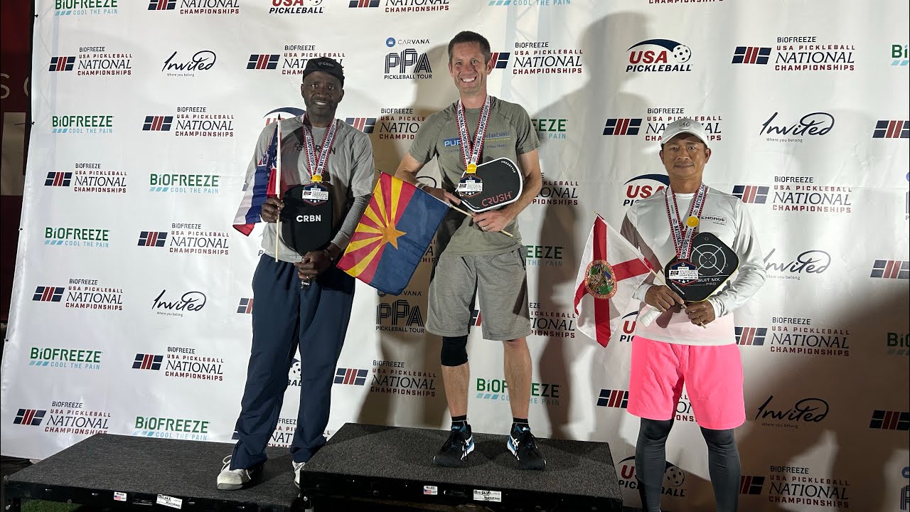 USA Pickleball Nationals 2023 Men’s Singles Gold Medal Match Warner