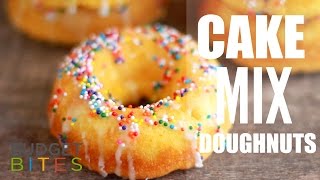 How to Make Cake Mix Doughnuts | Budget Bites screenshot 3