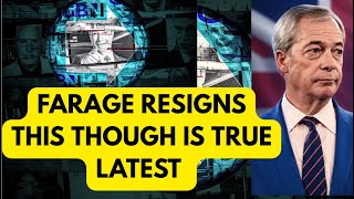 FARAGE RESIGNS BUT THE TRUTH REALLY IS THIS - LATEST #farage #POLITICS #news 