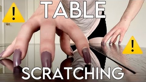 ASMR | Fast and Aggressive Wooden Table Scratching | Lofi | No Talking
