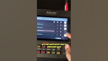 How to use HALF TIME on MPC Live 2
