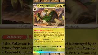 Chesnaught (007/086 - Rare) - Mega Evolution: Chaos Rising - Pokemon TCG