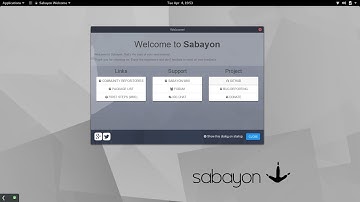 My First Gentoo Based Distro - Sabayon 2017