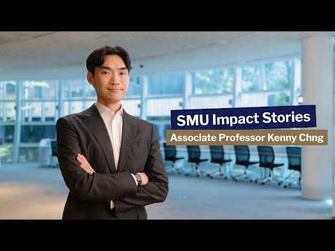 Reasoning, Service and Mentorship | SMU Impact Stories: Associate Professor Kenny Chng