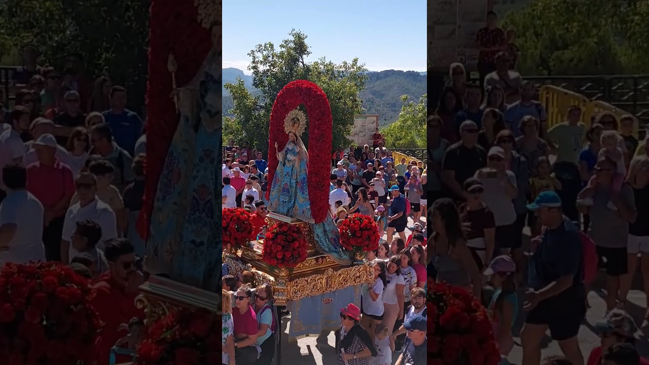 Llegada de la patrona de Cieza a su ermita del Collado de la Atalaya