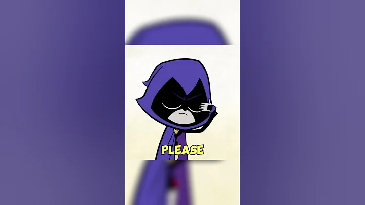 Raven argues and says PLEASE! #reels #teentitansgo #dc #shorts #funny