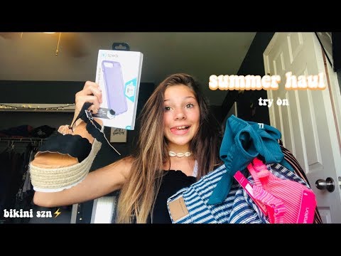 summer try on clothing haul