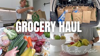 Grocery Haul | Woolworths | Australia