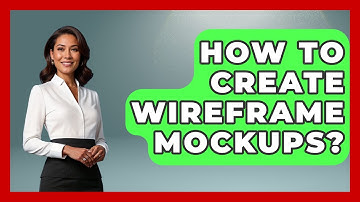 How To Create Wireframe Mockups? - Graphic Design Nerd
