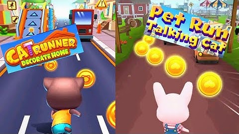 Cat Runner Decorate Home VS Pet Run Talking Cat|Cat Runner VS Cat Rush|Cat Runner|Pet Runner|Cat Run