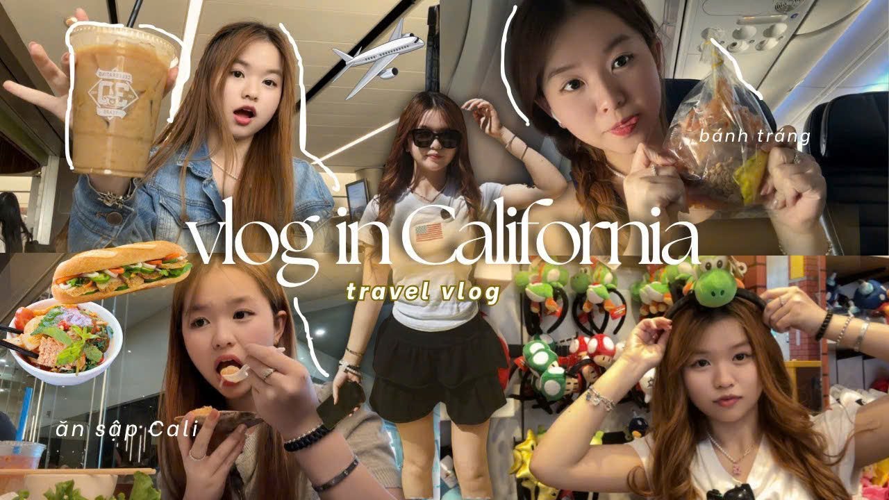 California Vlog☀️🇺🇸  | Ăn sập Cali, đi Universal Studio, ngày 2 ở Cali làm gì ? | Cuộc sống Mỹ