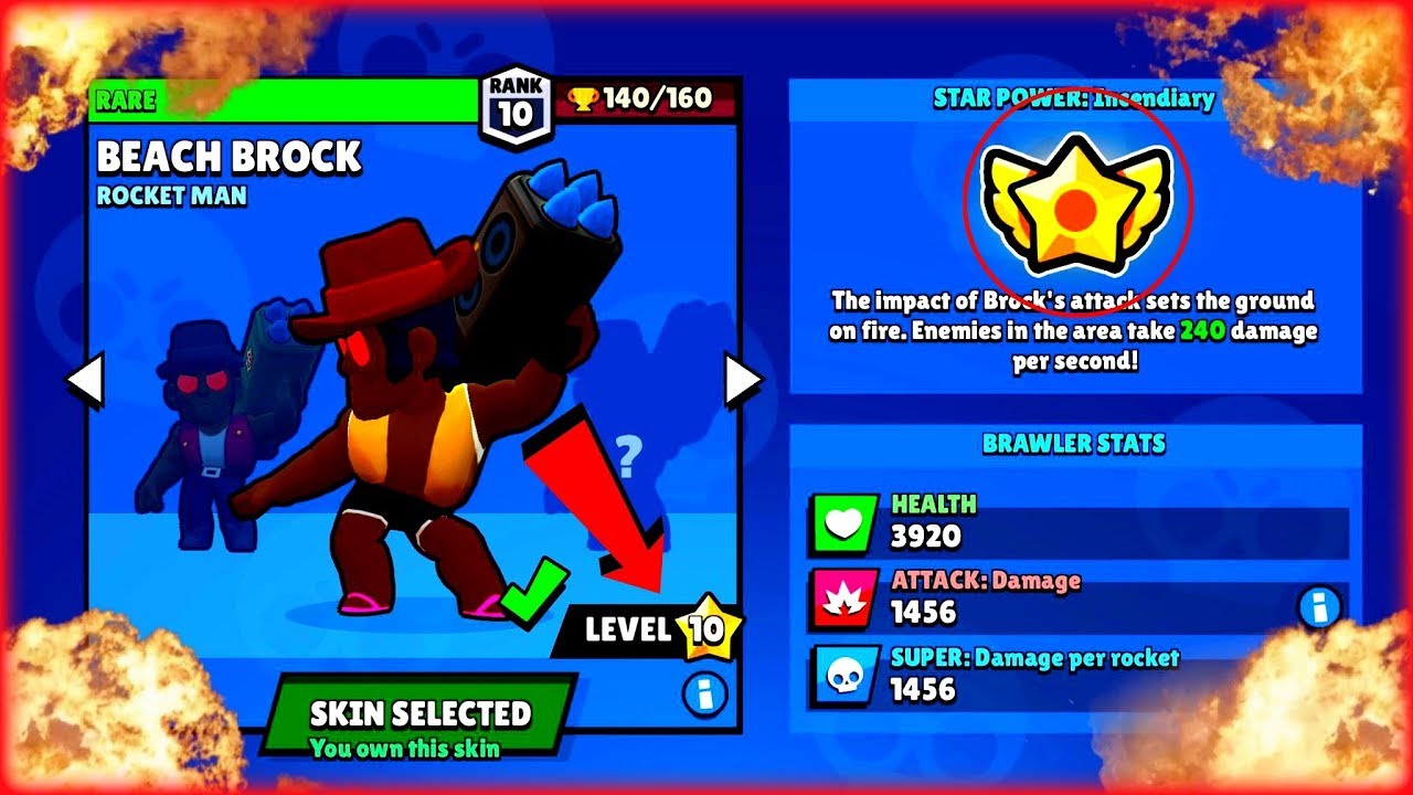 brawlers brawl stars brock