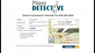 Phone Detective - The Best Reverse Phone Number Lookup Software screenshot 1