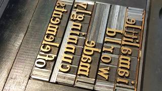 Locking Up A Letterpress Net Worth