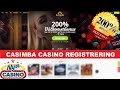 Hur man spelar på CASIMBA casino : Registrering - YouTube